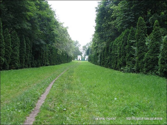 Image - Sokyryntsi park: alley from the main gate.